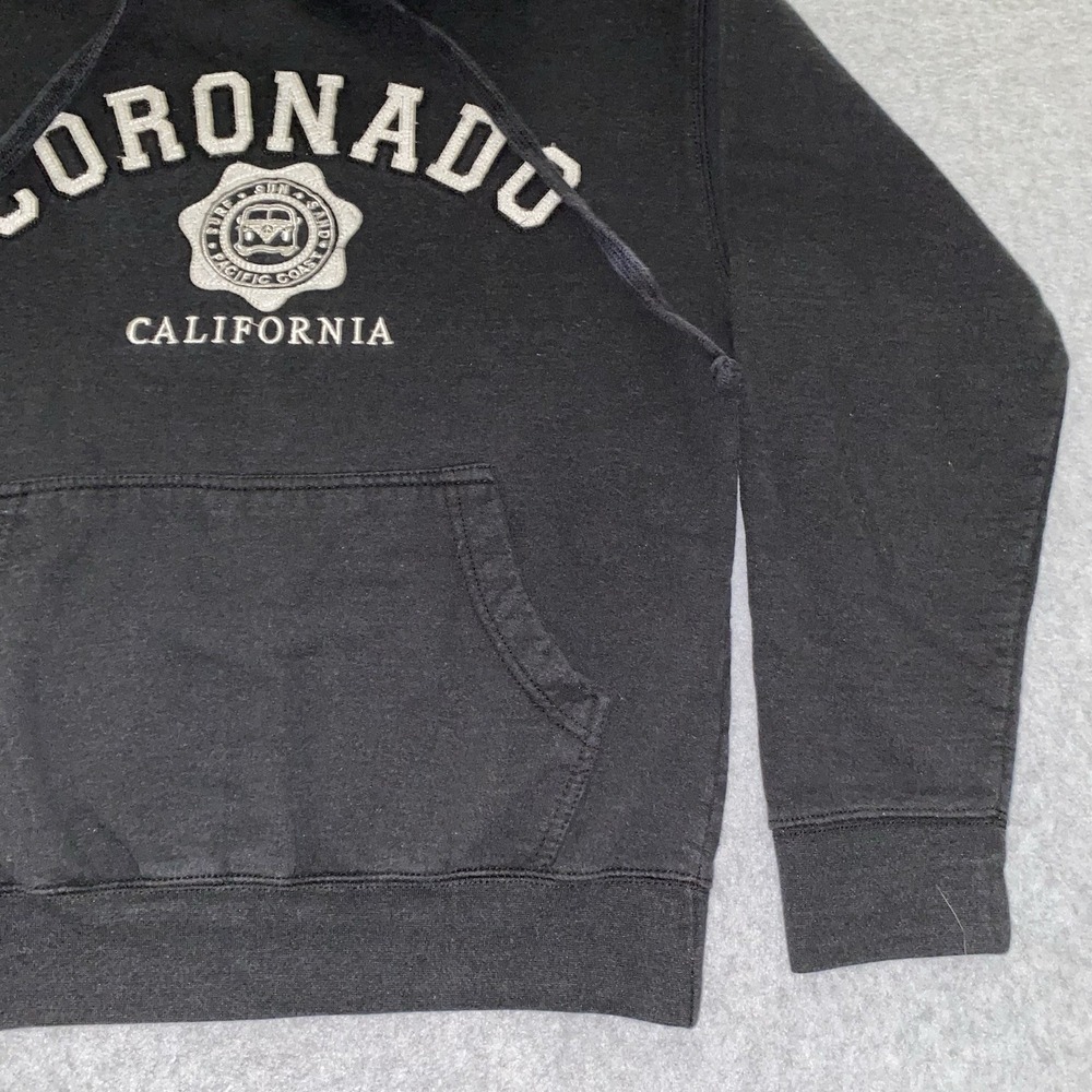 Coronado California Hoodie Sweatshirt Adult Small Blk Pullover OBSI Destination - Picture 4 of 16